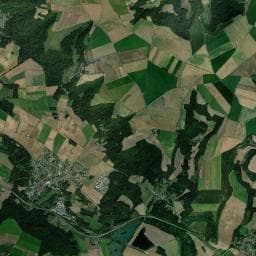 Vue aérienne des environs de Aire de camping-car de Braine