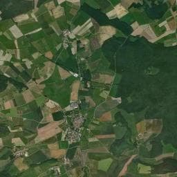 Vue aérienne des environs de Aire de stationnement camping-car