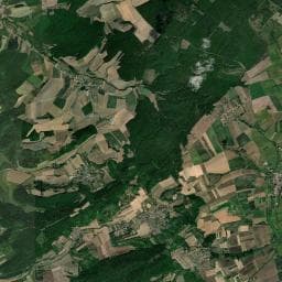Vue aérienne des environs de Parking Gros ouvrage A19 Hackenberg