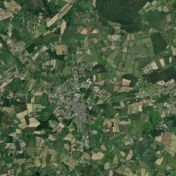 Vue aérienne des environs de La Bucaille