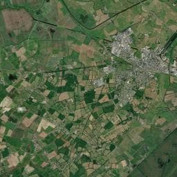 Vue aérienne des environs de Haut Dick