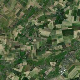 Vue aérienne des environs de Camping Les Trois Rivières