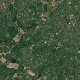 Vue aérienne des environs de Lieu Pieugé