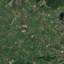 Vue aérienne des environs de Aire Naturelle de Camping Legrix