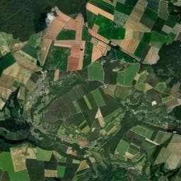 Vue aérienne des environs de Aire de Morienval