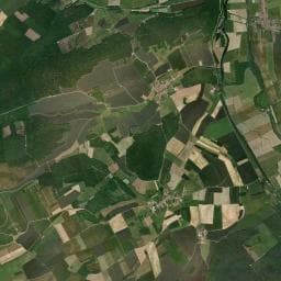 Vue aérienne des environs de Camping le Brouzel