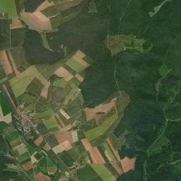 Vue aérienne des environs de Camping les Ilys Hauts