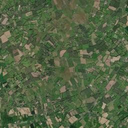 Vue aérienne des environs de Le Clos Castel