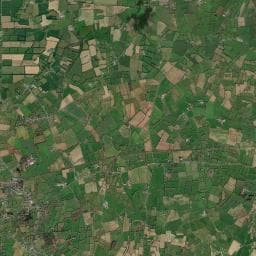 Vue aérienne des environs de Les Miniatures des Bois