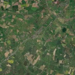 Vue aérienne des environs de Le Moulin Foulon