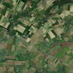 Vue aérienne des environs de Camping du Château de Martragny