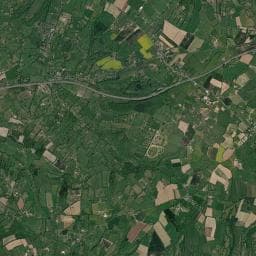 Vue aérienne des environs de Les Pestils
