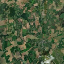Vue aérienne des environs de Camping Les Pommiers Pays d'Auge
