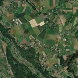 Vue aérienne des environs de Camping Saint-Nicolas