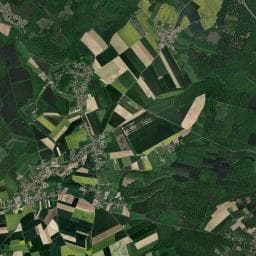 Vue aérienne des environs de Camping Les Escales