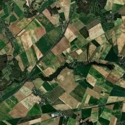 Vue aérienne des environs de Cabanes des grands Chênes