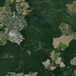 Vue aérienne des environs de Aire de stationnement de Villers-Cotterêts