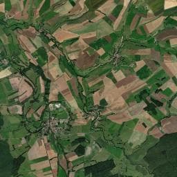 Vue aérienne des environs de Camping le Paquis