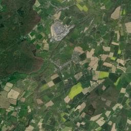 Vue aérienne des environs de Camping Le Clos de Balleroy