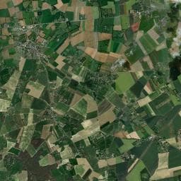 Vue aérienne des environs de Camping Les Etangs du Bois-Guillaume