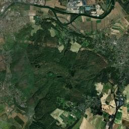 Vue aérienne des environs de Le Parc des Grands Clos
