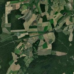 Vue aérienne des environs de Parking nuit — Le Charmel