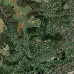 Vue aérienne des environs de Aire de camping-car à Scy-Chazelles