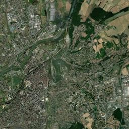 Vue aérienne des environs de Parking Gare Charles de Gaulle