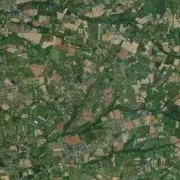Vue aérienne des environs de Camping Le Casrouge