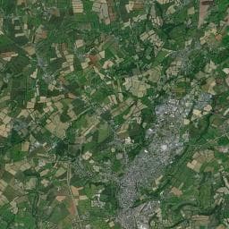 Vue aérienne des environs de Parking bus > Rue Daniel