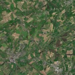 Vue aérienne des environs de Aire de camping-car à Condé-sur-Vire