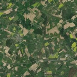 Vue aérienne des environs de Camping-cars - Lotérot