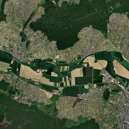 Vue aérienne des environs de Aire de camping-car à Magenta