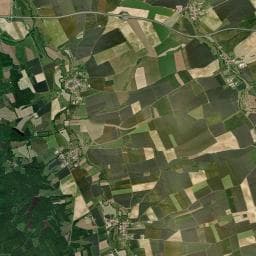 Vue aérienne des environs de Tiny house