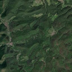 Vue aérienne des environs de Abris du Fleckenstein