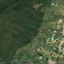 Vue aérienne des environs de Aire de stationnement pour camping-car - Foire