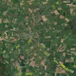 Vue aérienne des environs de Camping Sous les Etoiles Normandie