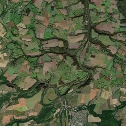 Vue aérienne des environs de Aire de camping-car à Croisilles