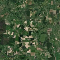 Vue aérienne des environs de Aire de camping-car à Livarot-Pays-d'Auge