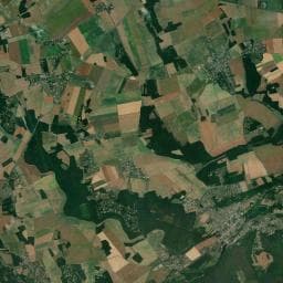 Vue aérienne des environs de Camping les Sapins