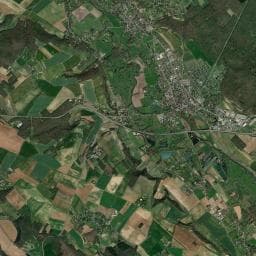 Vue aérienne des environs de Aire de camping-car à Aigleville