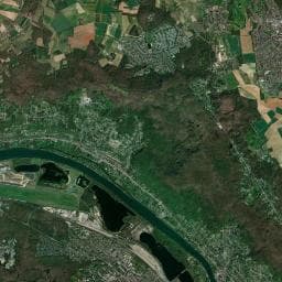 Vue aérienne des environs de Camping à Menucourt