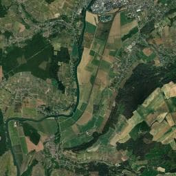 Vue aérienne des environs de Aire de camping-car à Nogentel