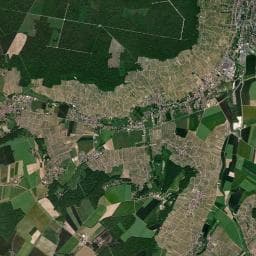 Vue aérienne des environs de Aire camping-cars (avenue Paul-Bert) - Épernay