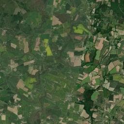 Vue aérienne des environs de Ferme de Linoudel