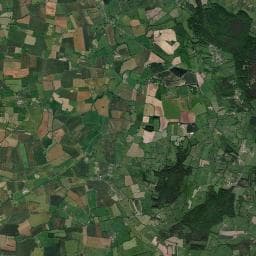 Vue aérienne des environs de Aire de camping-car à Saint-Pierre-en-Auge