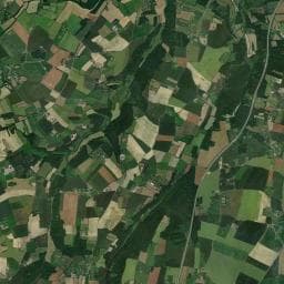 Vue aérienne des environs de Aire de camping-car de la Goule
