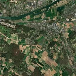 Vue aérienne des environs de Canada