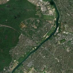 Vue aérienne des environs de Camping Sandaya Paris Maisons-Laffitte