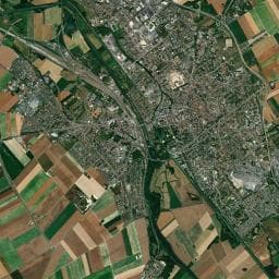 Vue aérienne des environs de Camping de Châlons-en-Champagne